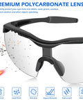 Anti Fog Clear Safety Glasses ANSI Z87.1 Eye Safety for Work and Shooting, polycarbonate lenses illustration.