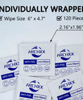 Anti Fog Lens Wipes For Glasses And Sunglasses And Screens 240 Count, individually wrapped packets, 6 x 4.7 inches