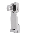 Dioche boat latch clamp in 316 marine-grade stainless steel, 75mm, for securing hatch