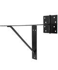 Anti Sag Gate Kit Heavy Duty No Sag Kit For Wooden Gate Fence With Gate Latch Powder Coated Rust Resistant Steel bracket