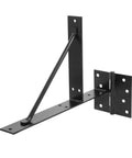 Anti Sag Gate Kit Heavy Duty No Sag Kit For Wooden Gate Fence With Gate Latch Powder Coated Rust Resistant Steel 120 Lb Safe Load