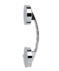 Side view of Anti Slip Vacuum Suction Cup Handrail For Bathroom And Kitchen, ABS PC Grab Bar With Glass Door Window Handle