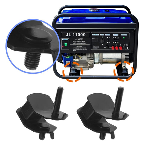 Anti Vibration Motor Mounts 4 Pcs For Honda EB Series 2 To 3KW Engines with close-up of mount on generator