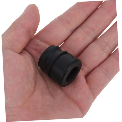 Black anti-vibration rubber mount for 52 to 58cc gasoline chainsaws held in hand, designed to experience smoother, quieter operation