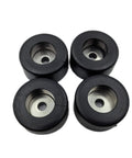 4 Pack Anti Vibration Foot Pad Isolator Rubber Bumper Set For Compressors Generators Pressure Washers Sound Machines Power Amplifiers Workshop Furniture Moisture Proof Foot Pads