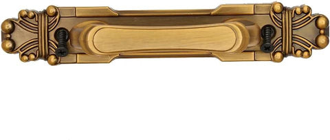European Style Barn Door Handle Antique Metal Door Pull Handle For Sliding Doors Cabinets Drawers Cupboards Hardware close-up view