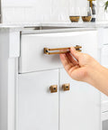 Hand opening drawer with Antique Brass Zinc Alloy Cabinet Pulls 5 Inch Center To Center Heavy Duty Vintage Retro Handles