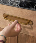Hand opening cabinet with Two Pack Antique Brass Cabinet Pulls With Backplates And Spacers 5 Inch Center To Center Drawer Handles.