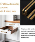 Antique Brass Zinc Alloy Cabinet Pulls 5 Inch Center To Center Heavy Duty Vintage Retro Drawer Handles on white drawer