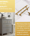 Antique Brass Cabinet Pulls Set Of 6 Five Inch Center To Center Zinc Alloy Heavy Duty Dresser Handles on grey dresser