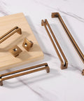 Antique Brass Zinc Alloy Cabinet Pulls 5 Inch Center To Center Heavy Duty Vintage Retro Handles with M4 Screws, 6 Pack