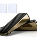 Antique Bronze Heavy Duty Door Wedge With Anti Slip Rubber Base Keeps Bottom Of Door Open And Prevents Slams Includes Silencer Pads To Protect Walls 2 Pack Door Stopper For Floor Protection And Quiet Stays Put