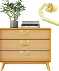 Dresser with Two Piece Vintage Square Bail Cabinet Pull Hardware Set For Jewelry Box And Furniture Zinc Alloy With Antique Finish
