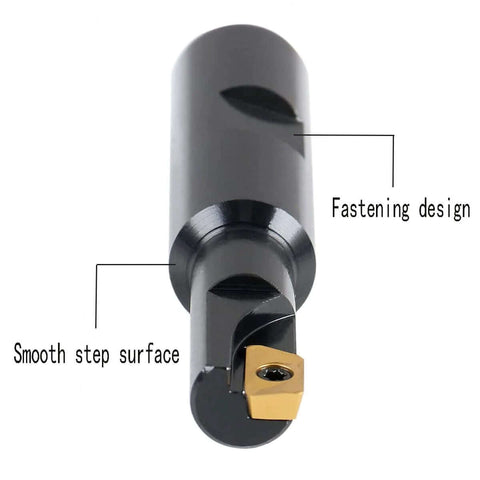 Indexable Milling Inserts APMT1135 With 90 Degree Square Shoulder For Steel Cutting Semi Finishing Includes One Half Inch Shank Tool Holder GBJ APMT1135 Set Built For Easy Setup And Long Wear