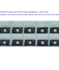 Pack of APMT1604 carbide inserts for precision machining on steel and aluminum materials, suitable for CNC and milling applications.