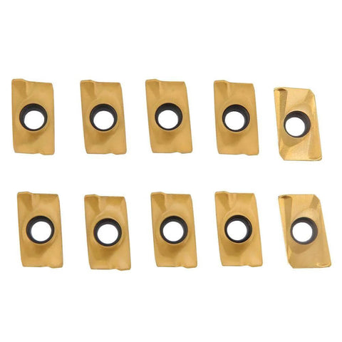 APMT1604 carbide inserts from Face End Mill Set With MT3 FMB22 Holder Extension 400R50-22 For Plate Cutting And Heavy CNC Milling