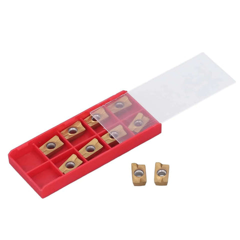 Indexable End Mill Holder NT30 FMB22 45 Milling Cutter Holder With 400R 50 22 4T 10pcs APMT1604 Inserts in red storage case