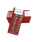APMT1604 PDER Dual Edge Milling Inserts Pro Grade 50 Pcs CVD Carbide for Steel Finishing and Roughing