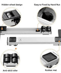 Appliance Rollers Heavy Duty,Newest Extendable Appliance Sliders,Liftable Washing Machine Base with anti-skid roller and rubber mat