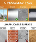 Surfaces for Thick Window Insulation for Winter Residue-Free, Heavy Duty Transparent Window Weather Sealing Tape, Weather Resistant
