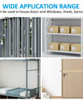 Image showing versatile applications of durable materials in doors, shelves, beds, and barn doors.