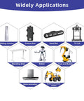 Widely applications for 12V Mini Linear Actuator in robotics, home automation, lifting columns, and TV lifts.