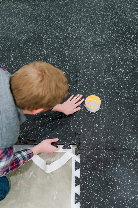 Heavy Duty Double Sided Tape For Carpet Tiles And Vinyl Flooring, Ideal For Artificial Grass, Foam Gym Tiles And Rubber Interlocking Gym Tiles