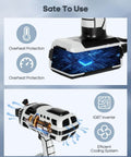 Portable Handheld Arc Welder With IGBT Inverter 110V 20-120 Amp Adjustable Output internal components and cooling system