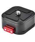 Arca Swiss Quick Release Plate With Fast Claw Clamp For Camera Tripod Mount, compact aluminum QR plate with locking mechanism