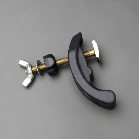 4-Piece Arcuate Press Plate Clamps For CNC Router And Drill Press, Heavy-Duty T-Track Hold-Down Fixtures With Universal 8mm, 10mm, And 1/4 Inch Compatibility