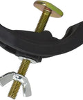 4-Piece Arcuate Press Plate Clamps For CNC Router And Drill Press, showing a single heavy-duty T-track clamp with 8mm, 10mm, 1/4 inch compatibility