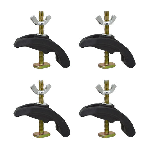 4 Piece Arcuate Press Plate Clamps For T Track Hold Down Fixtures Universal CNC Router And Drill Press Accessories