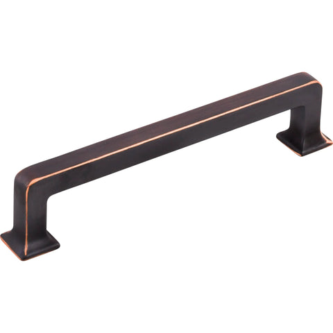 Ascendra 5-1/16 Inch Center To Center Cabinet Pull In Honey Bronze From The Transcend Series, solid metal construction