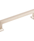 Ascendra 5-1/16 Inch Center To Center Cabinet Pull In Honey Bronze From The Transcend Series, solid metal handle