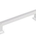 Ascendra 5-1/16 Inch Center To Center Cabinet Pull In Honey Bronze From The Transcend Series, solid metal, shown in sleek finish