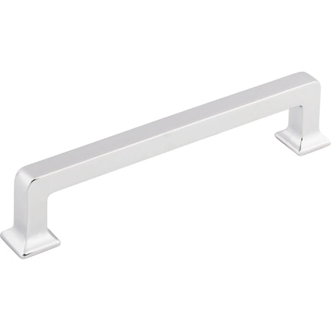 Ascendra 5-1/16 Inch Center To Center Cabinet Pull In Honey Bronze From The Transcend Series, solid metal, shown in sleek finish