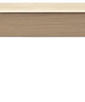 Ascendra 5-1/16 Inch Center To Center Cabinet Pull In Honey Bronze From The Transcend Series, solid metal handle front view