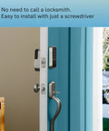 Assure Lock 2 Deadbolt With WiFi Keypad For Smart Home Entry Code Entry And Remote Access Keyless Entry Via Keypad And App on door