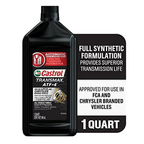 ATF Plus 4 Full Synthetic Automatic Transmission Fluid For Chrysler Mopar, 1 Quart Bottle, Pack Of Six shown in product image