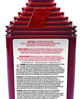 Back view of Automatic Transmission Fluid Protectant 32 Oz Bottle Keeps Your Ride Shifting Smooth Cool Up To 40 Degrees F Reduces Overheating Foaming And Oxidation Minimizes Wear Eliminates Clutch Chatter And Torque Converter Shudder Improves Transmission Performance.