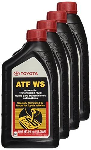 World Standard ATF WS Transmission Fluid For Lexus And Toyota Automatics 4 Pack OEM Grade Smooth Shifts And Quick Replacements