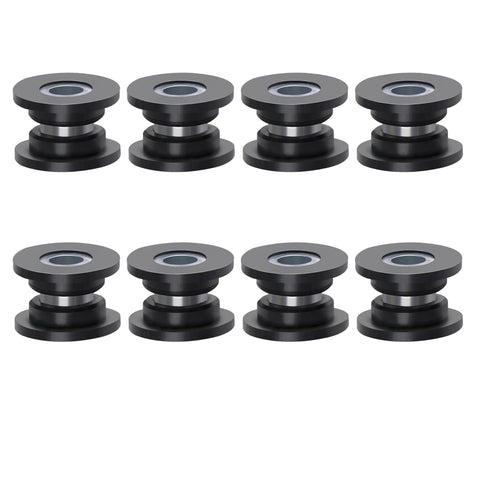 Shock Absorbing Bushing Bearing Sleeve Kit For ATV Front Suspension With 16 Shock Bushings And 8 Bearing Sleeves, Compatible With Arctic Cat Models 250 300 375 400 From 1998 To 2006 Replacement Parts 0604-310 0403-028