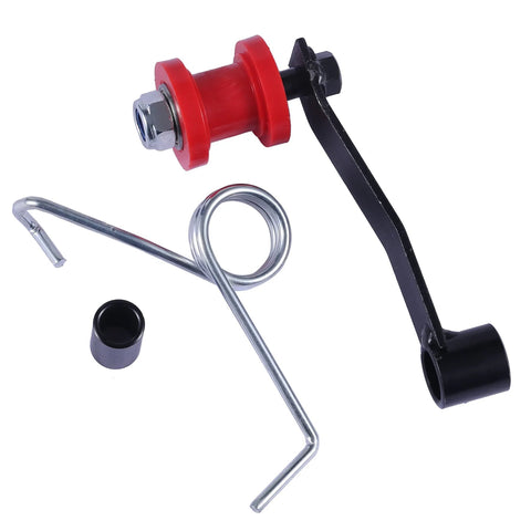 Tough As Nails Chain Slider Tensioner Adjuster Roller Guide For ATV Go Kart 420 428 530 Chain Compatibility Heavy Duty