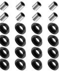 Shock Bushing Kit 16 Pcs And Bearing Sleeve Kit 8 Pcs For Arctic Cat ATV Shock Absorbers fits 250 300 375 400 500 650 700 Bearcat 454