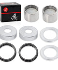Swingarm Bearings Dust Cap Seal And Pivot Sleeve Rebuild Kit For Banshee 350 YFZ350 1987-2006 includes bearings, seals, and washers