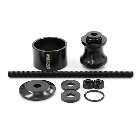 Heavy Duty ATV Wheel Bearing Removal Tool For 40 And 44 Mm Bearings Works With RZR General Ranger And Sportsman Models, aluminum parts displayed