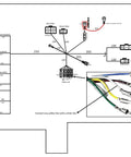 All In One Wiring Harness Kit With Coil Stator Solenoid Relay CDI And Spark Plug For ATV Go Kart Pit Quad Dirt Bike 50Cc 70Cc 90Cc 110Cc 125Cc Four Wheelers Replacement Parts Durable Construction Easy Installation Includes Step By Step Instructions installation diagram