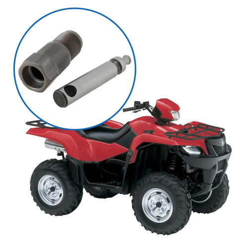 ✝️ 2 Sets of 2-20 Tons Hydraulic Jack Oil Pump Piston Set beside a red off-road vehicle