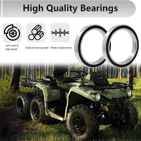 One Way Clutch Bearing Kit For Can Am Outlander And Maverick UTVs with ball bearings and ATV image