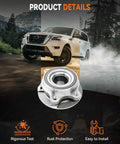 513301 Front Or Rear Wheel Bearing Hub Assembly For Audi A4 A5 A6 Q5 S5 S6 S7 S8 RS5 Allroad with car in background